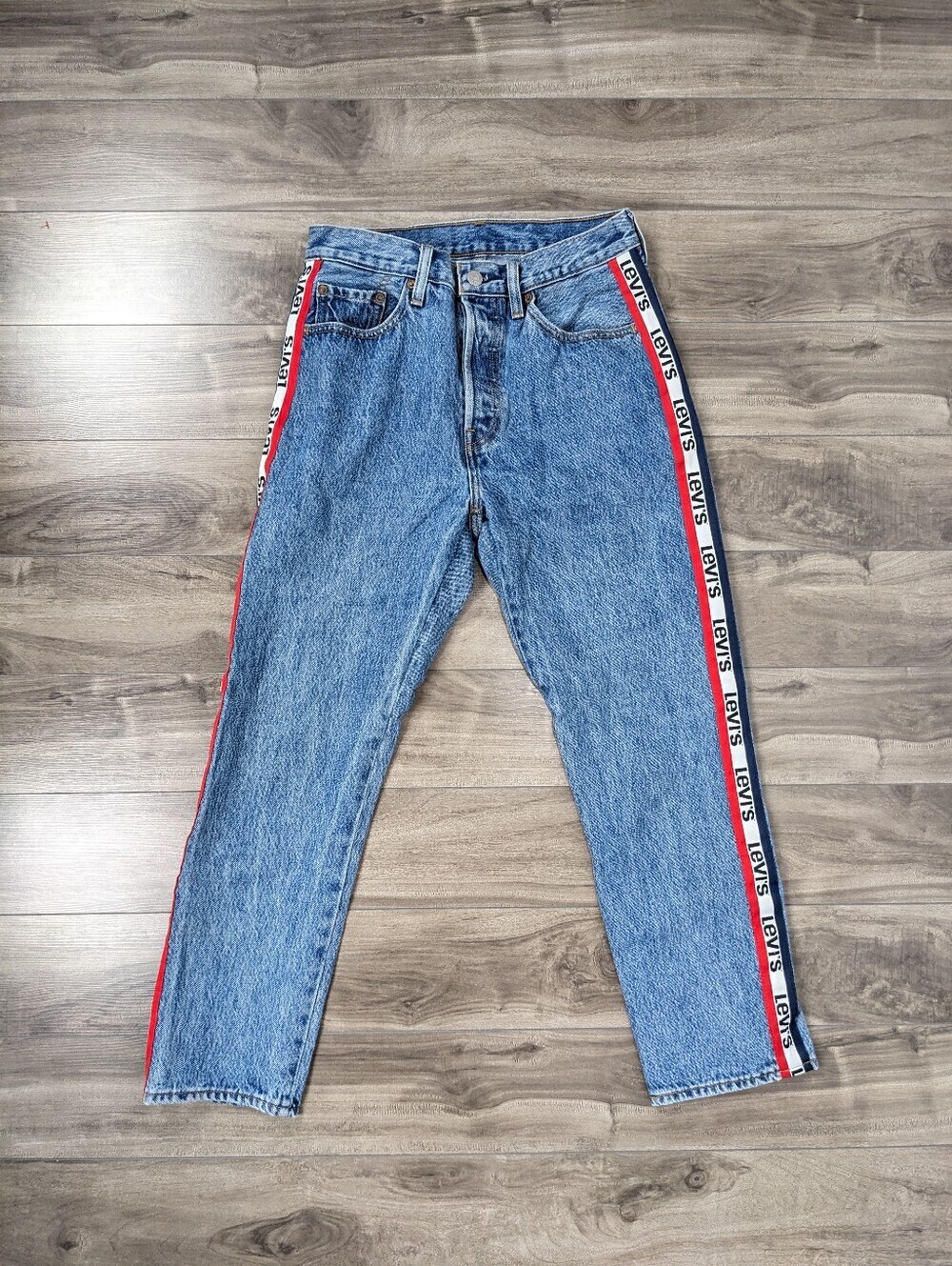 Levi's Women's 501 Jeans W27 L26 Button Fly 100% cotton